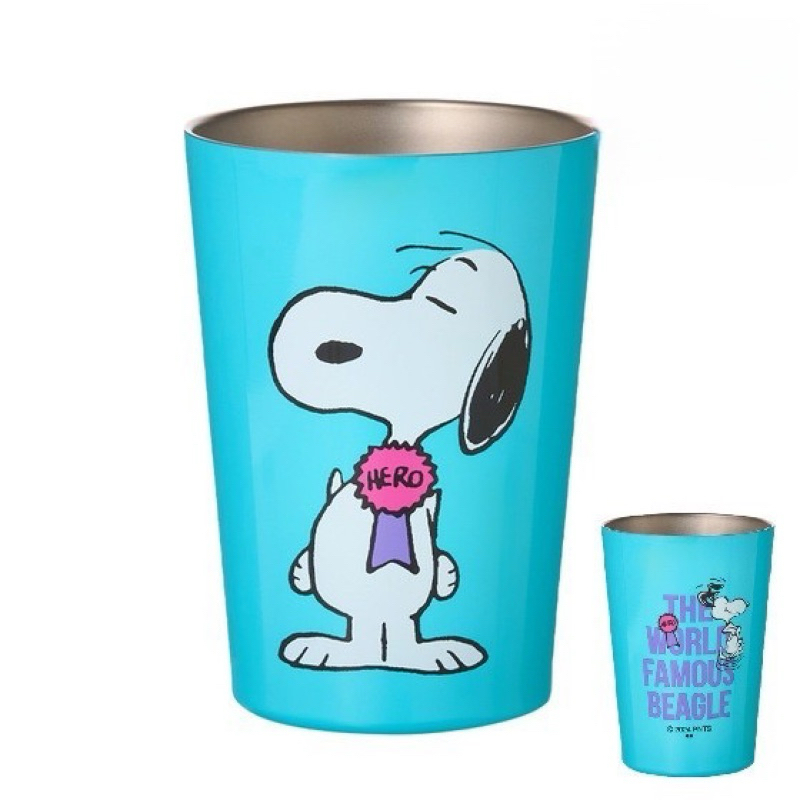 แก้วเก็บอุณหภูมิ ความเย็น ความร้อน Snoopy ญี่ปุ่นแท้