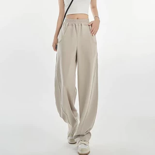 🌸Swift Bra🌸กางเกงวอร์ม กางเกงขายาว สไตล์เกาหลี ลำลองทรงหลวม เอวสูง ใส่แล้วดูผอม Sweatpants