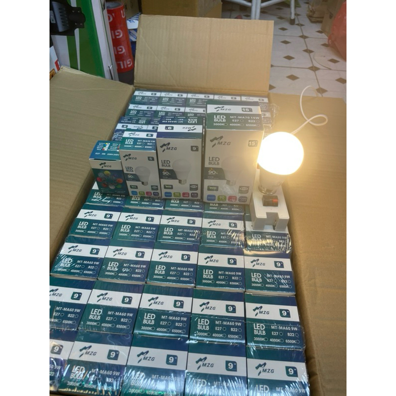 🎉🎉หลอดไฟ ปิงปอง 3W/5W/ 9W /15W✅ขั้ว E 27 ✅ แสงขาว แสงวอร์มหลอดขุ่นพร้อมส่งค่ะติดตั้งภายนอกได้ภายในได้ค่ะกันน้ำกันฝน