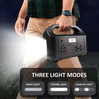 Portable Power Station 200W แผงโซลาร์ แคมป์ปิ้ง แหล่งจ่ายไฟกลางแจ้ง สำรอง แบบพกพ แบบ พกพา จัดเก็บ พลังงาน แสงอาทิตย์