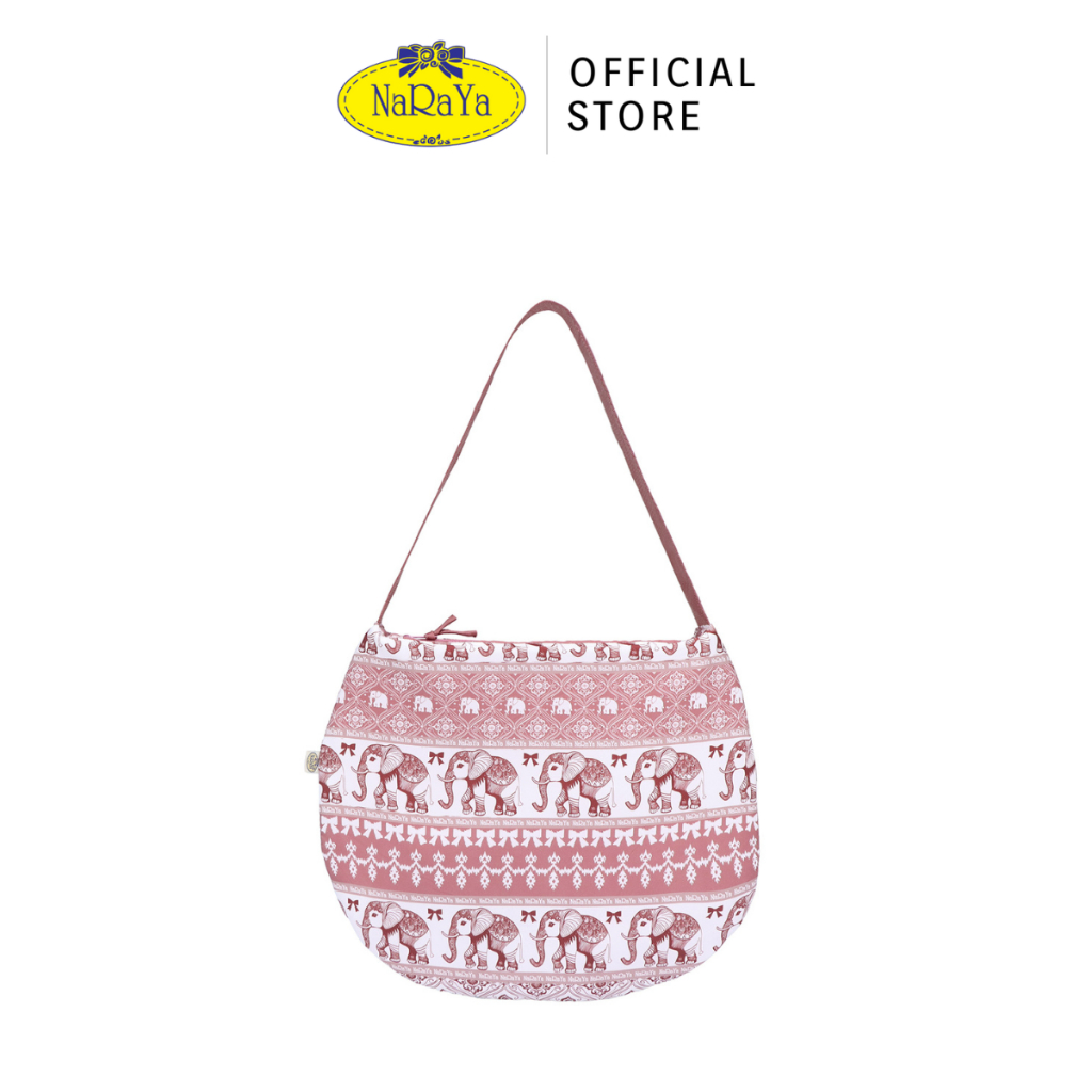 NaRaYa Chang Shoulder Slouchy Bag  กระเป๋าสะพายไหล่ ทรงโค้ง NCH-14