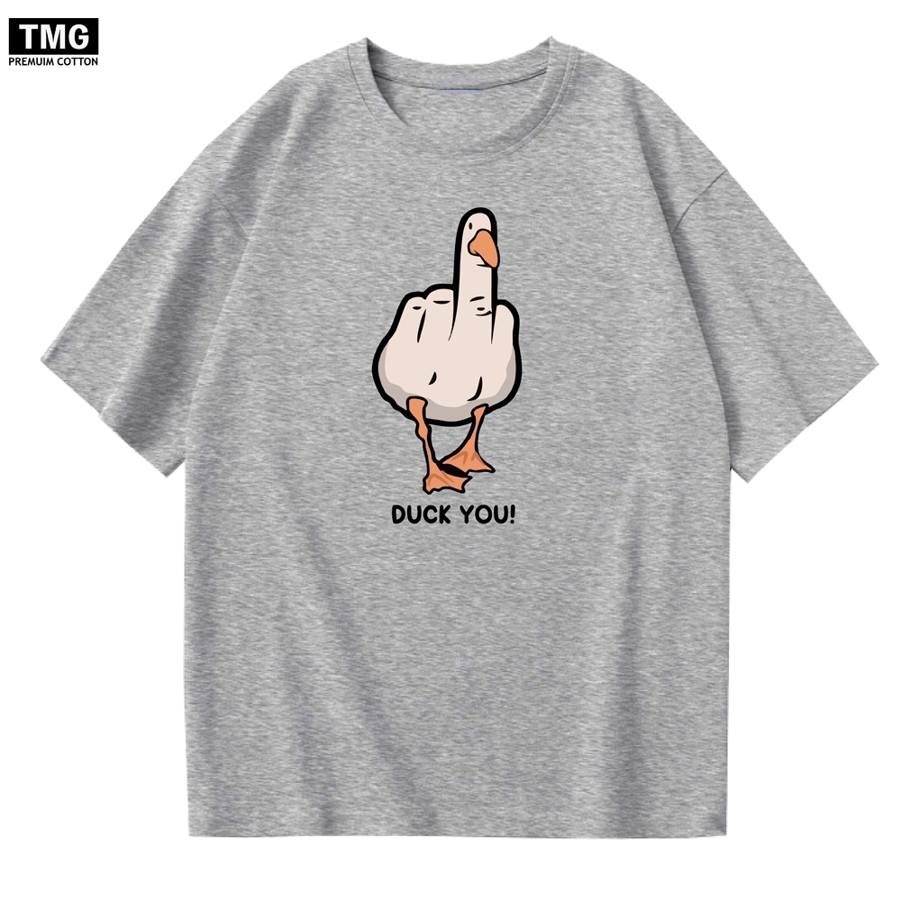 เสื้อยืดกวนๆ ลาย DUCK YOU เนื้อผ้า COTTON100% รูปที่ 5