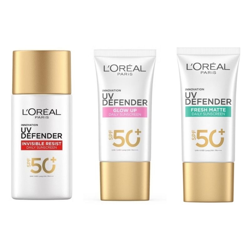 กันแดดลอรีอัล ปารีส ยูวี ดีเฟนเดอร์ เอสพีเอฟ 50+ พีเอ++++ 50 มล. Loreal Paris Uv defender 50ml