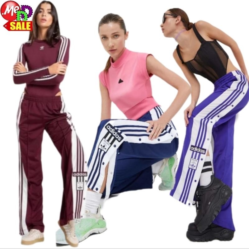 ADIDAS - ใหม่ กางเกงวอร์ม ADICOLOR/ ICONIC ADIBREAK TRACK PANTS IP0624 IP0622 IB7297 IK3853