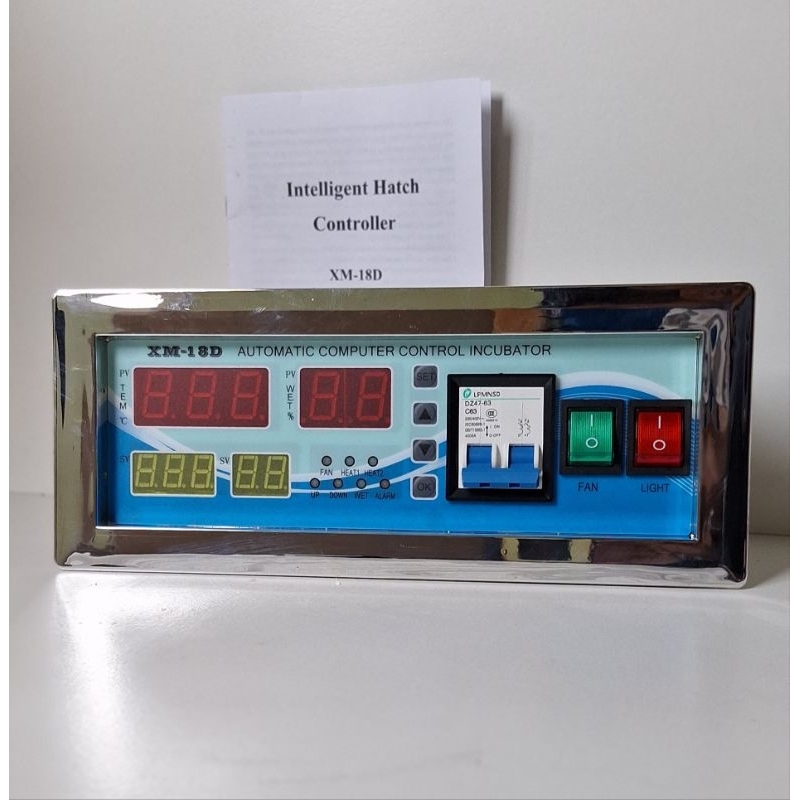 เครื่องควบคุม XM18Dควบคุมอุณหภูมิตู้ฟักไข่ฟังก์ชันอัตโนมัติกลับไข่ อัตโนมัติ