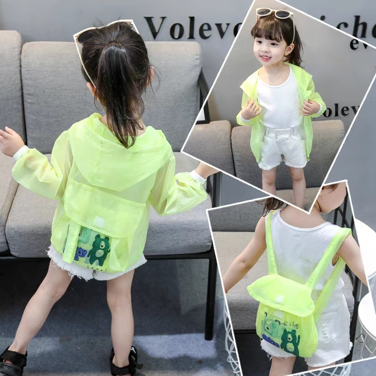 เสื้อกันแดดเด็ก สื้อร่มกันแดดผ้าบาง มีทั่งเด็กเล็กและผู้ใหญ่ กันแดด เสื้อกันแดด