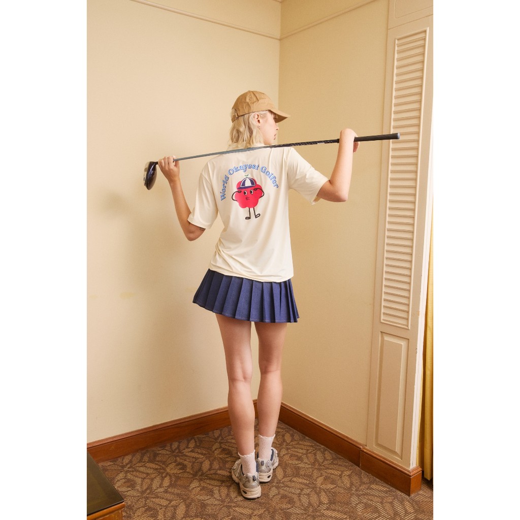 SUMMER SWING World Okayest Golfer Polo (UPF50 Protection) Summer Swing KERRIES Polo Tops (UPF 50+ pr