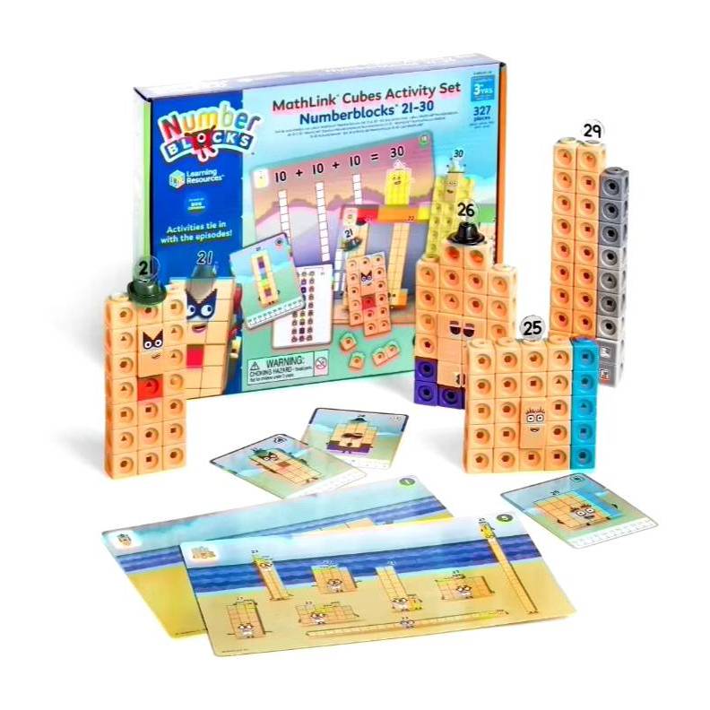 Numberblocks  21 - 30 Activity Set เหมาะสำหรับเด็กอายุ 3 ขวบ+