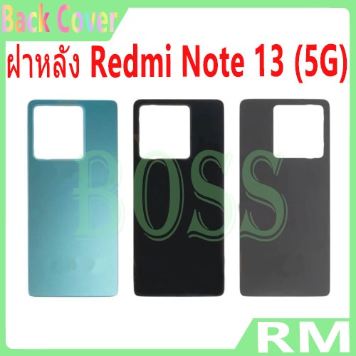 ใหม่ ฝาครอบแบตเตอรี่ด้านหลัง สําหรับ  Redmi Note 13 (5G) battery back cover mi note 13 5G ฝาหลัง