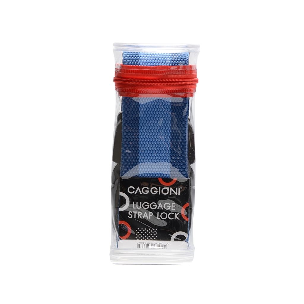 CAGGIONI สายรัดกระเป๋าเดินทางแบบล๊อครหัส (Lock Strap F506)
