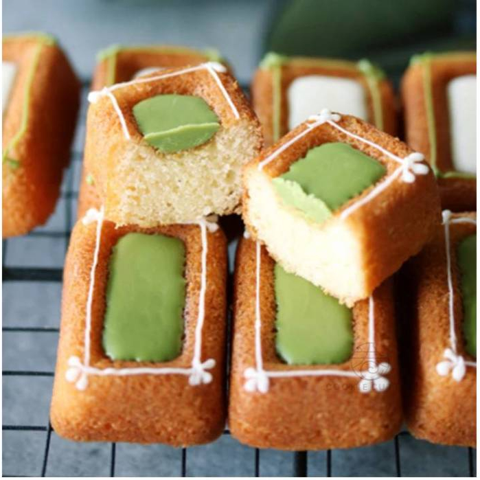 พิมพ์อบเค้ก บิสกิตคุกกี้ พิมพ์อบขนมฟินองเซีย (Rect Financier Madeleine) 10 ช่อง เคลือบ Non-stick สีดำ แบรน์ Cotta - รูปที่ 6