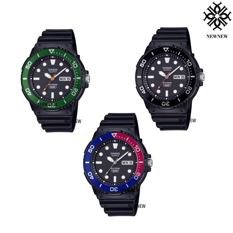 CASIO นาฬิกาข้อมือ MRW-230H-1E1V MRW-230H-1E2V MRW-230H-1E3V ของแท้ประกันศูนย์ 1ปี