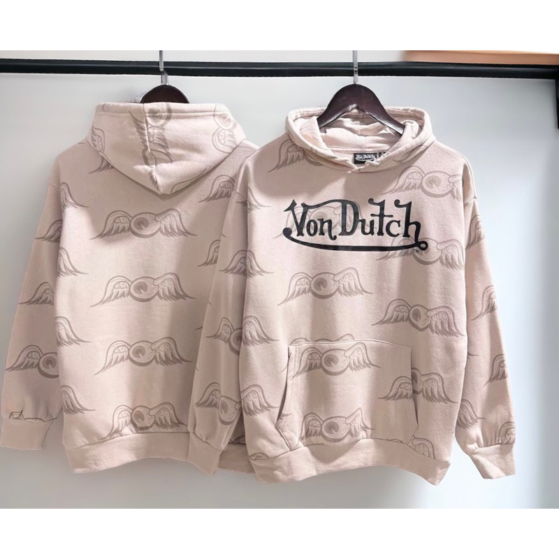 Von Dutch  hoodie เสื้อฮู้ด ▪️ Von Dutch  ▪️งาน แท้ 💯% (TS524)