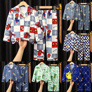 ชุดนอนเด็กลายน่ารักเนื้อผ้าอย่างดี(Cotton)