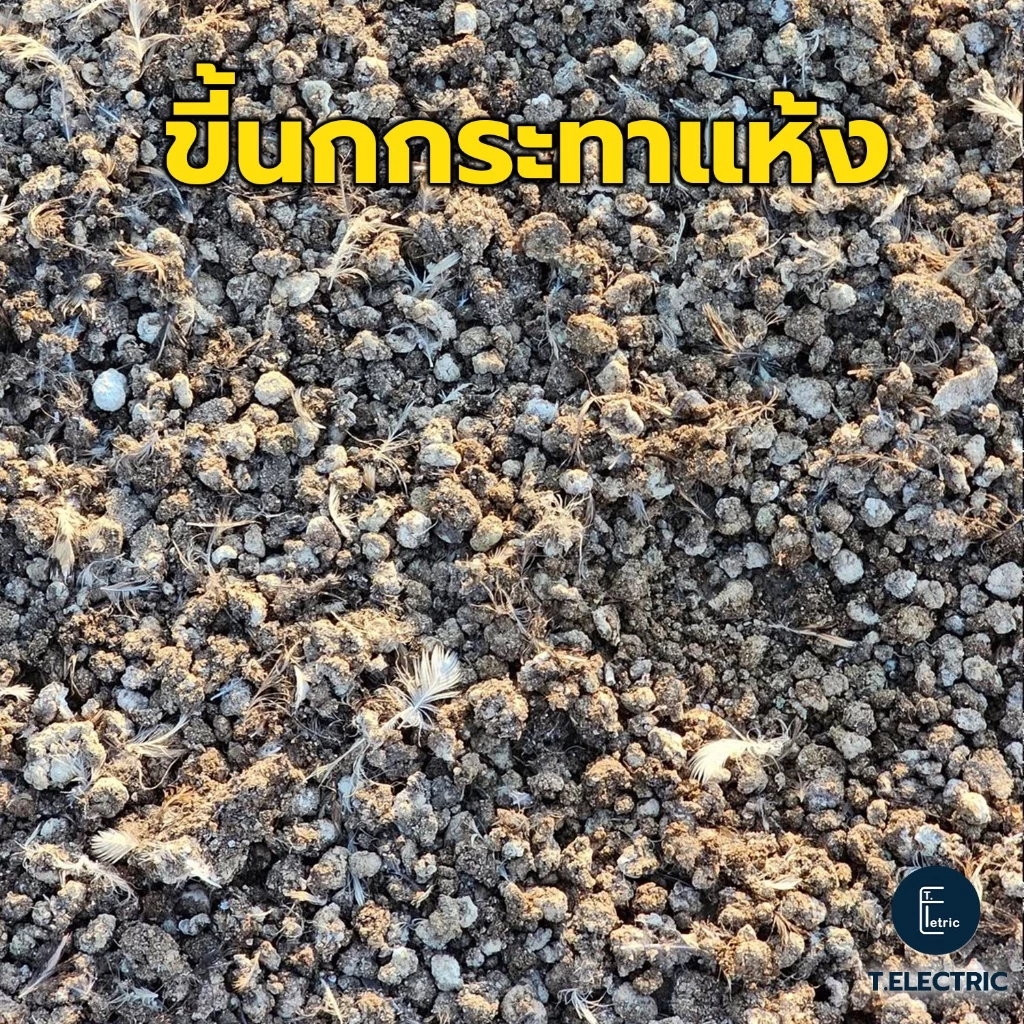 ขี้นกกระทาแห้ง 900g. ธาตุอาหารสูง มูลนกกระทาแท้ ไม่ผสมดิน ขี้จากนกกระทาตากแห้ง ไม่ผสมแกลบ ไม่ใส่โซดาไฟ
