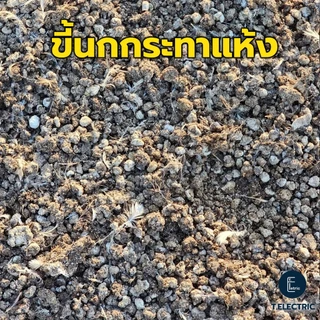 ขี้นกกระทาแห้ง 900g. ธาตุอาหารสูง มูลนกกระทาแท้ ไม่ผสมดิน ขี้จากนกกระทาตากแห้ง ไม่ผสมแกลบ ไม่ใส่โซดาไฟ