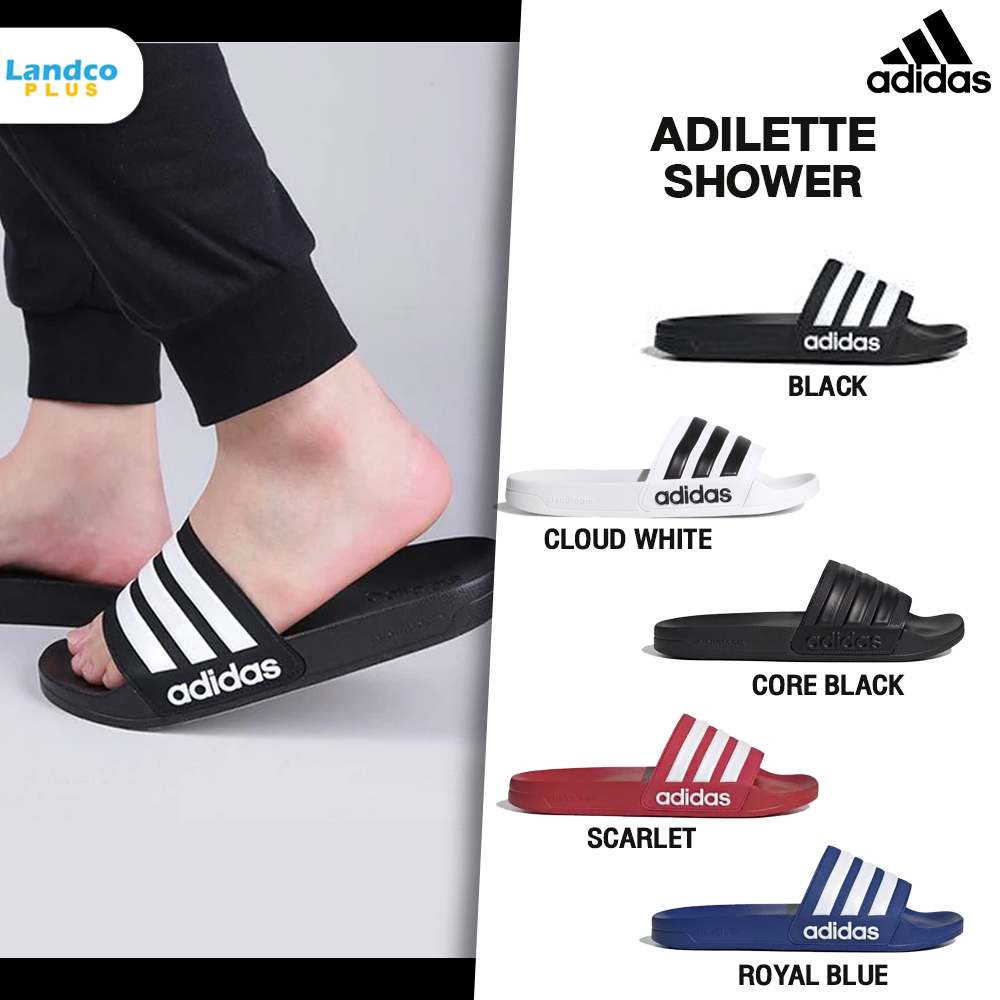 Adidas Collection อาดิดาส รองเท้าแตะ รองเท้าแบบสวม SPF Adilette Shower GZ5922 / AQ1702 / FY7815 / GZ