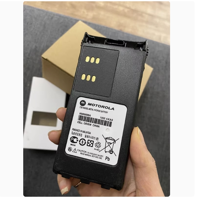 แบตเตอรี่โมโตโรล่า GP328 GP338 PTX760 อินเตอร์คอมแบตเตอรี่ลิเธียม HNN9008a อุปกรณ์ชาร์จ