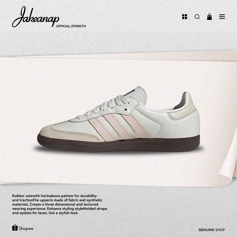 Adidas Samba OG Wonder Quartz Women's IH2751 [ ของแท้100% ]