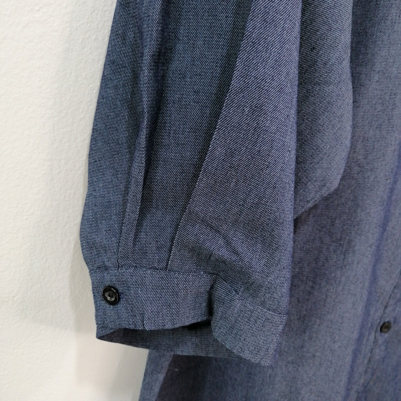 🔥SALE🔥เสื้อเชิ้ตเเขนสามส่วน ผ่าหน้า ผ้ายีนส์ ใส่สบาย - รูปที่ 4