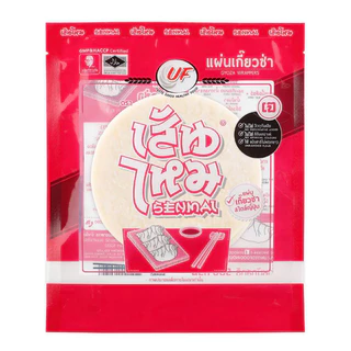 แผ่นเกี๊ยวซ่า ตราเส้นไหม ขนาด 500g