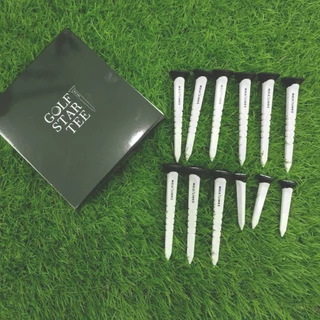 [11GOLF] 12Pcs. X Golf Star Tee ทีตั้งลูกกอล์ฟ ขนาด 79mm / 45mm Mixed Size รหัสสินค้า QT002