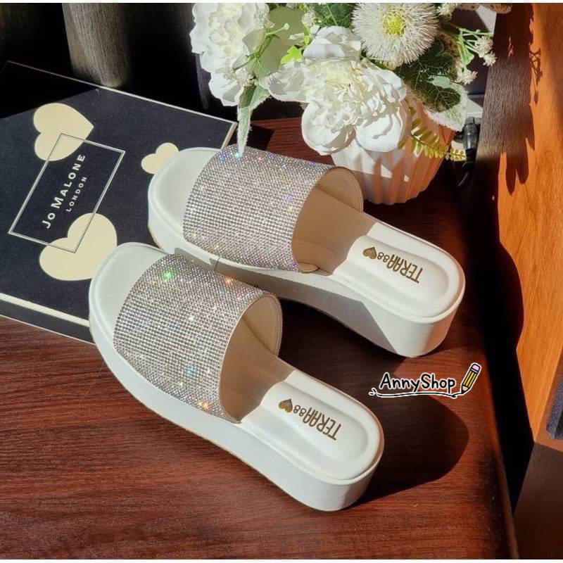 ♥พร้อมส่ง♥ #YK-119 •เช็คสินค้าก่อนสั่งซื้อ//รองเท้าขนมปัง•