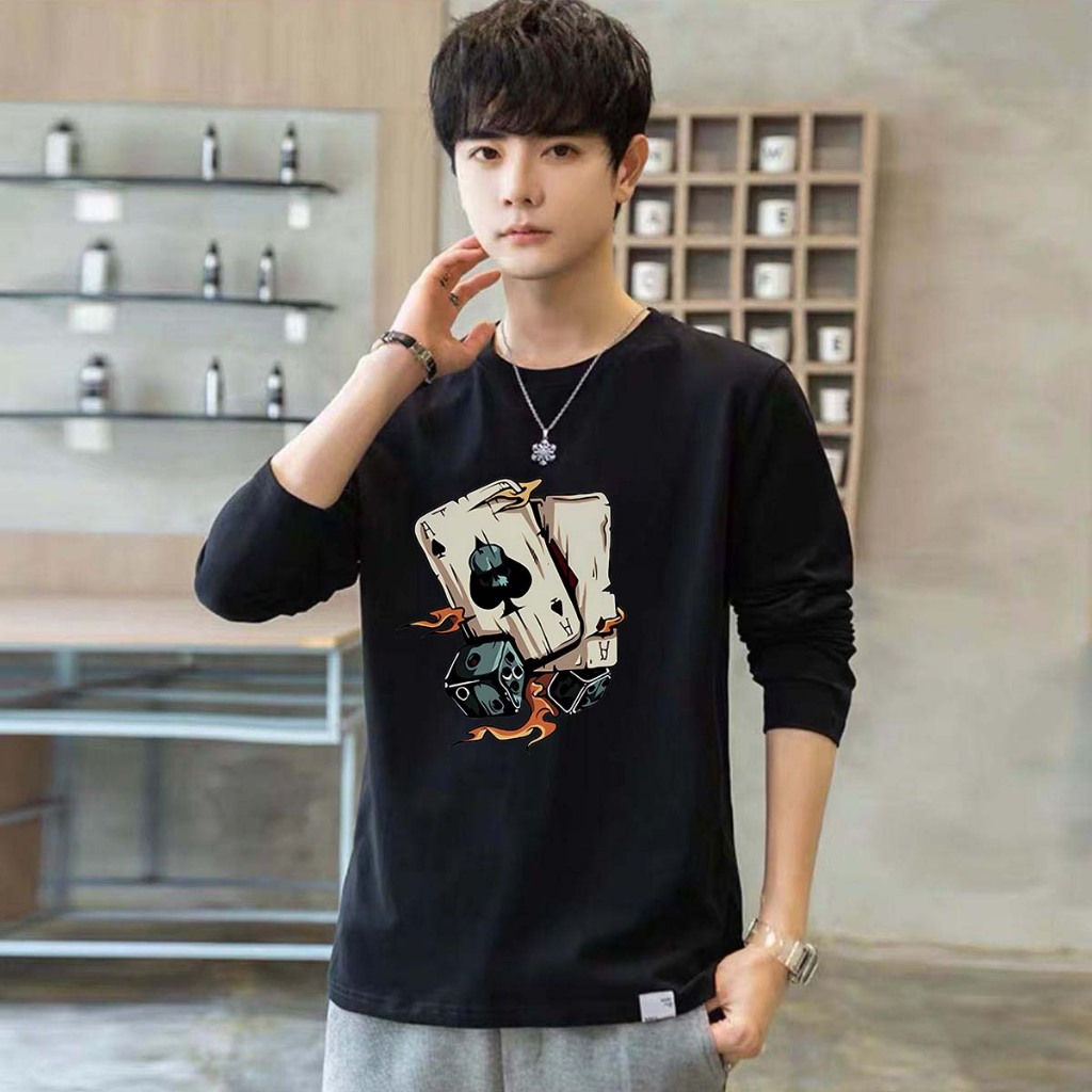 TL970 เสื้อยืดแขนยาว ใส่แบบพอดีตัวน่ารักมาก รุ่นนี้มี2สีให้เลือกค่ะ ขายดีตามเทรนต์ ใส่ได้ทั้งหญิงและชาย