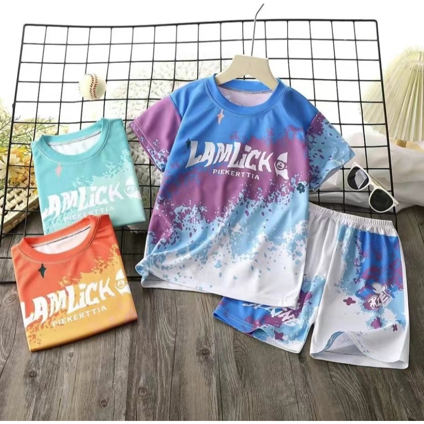 ชุดเสื้อฟุตบอลหมายเลข 10 สำหรับเด็กผู้ชาย ชุดกีฬาฟุตบอลสำหรับเด็ก เนื้อผ้านุ่ม ระบายอากาศได้ดี เหมาะสำหรับฤดูร้อน