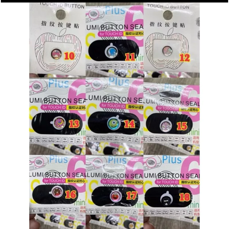 สติ๊กเกอร์ปุ่มโฮม   สแกนนิ้วได้ ร้านคละลายให้ thumbnail 3