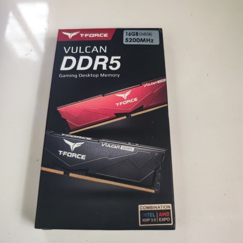 Tforce Ddr5 8*2 16gb บัส 5200 ครบกล่อง