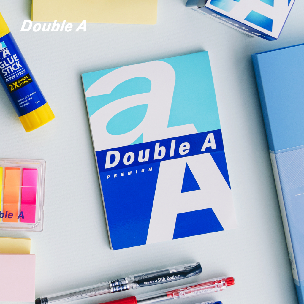 Double A دفتر قابل للقطع A6 ‏80 غ (12 دفتراً)