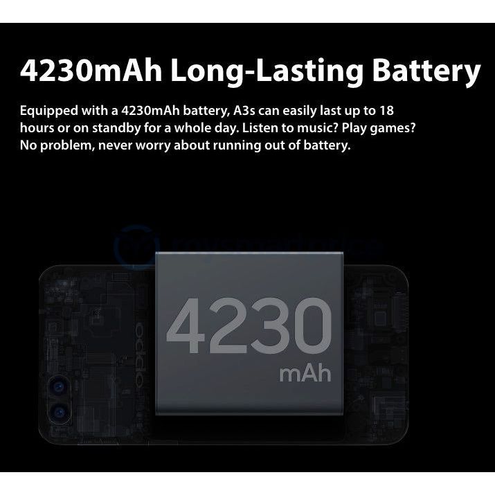 พร้อมส่ง A3s Ram 6 GB Rom 128GB รับประกันร้าน  จอ6.2