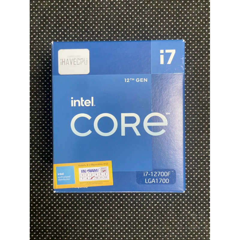 CPU (ซีพียู) INTEL CORE I7-12700F 2.1 GHz