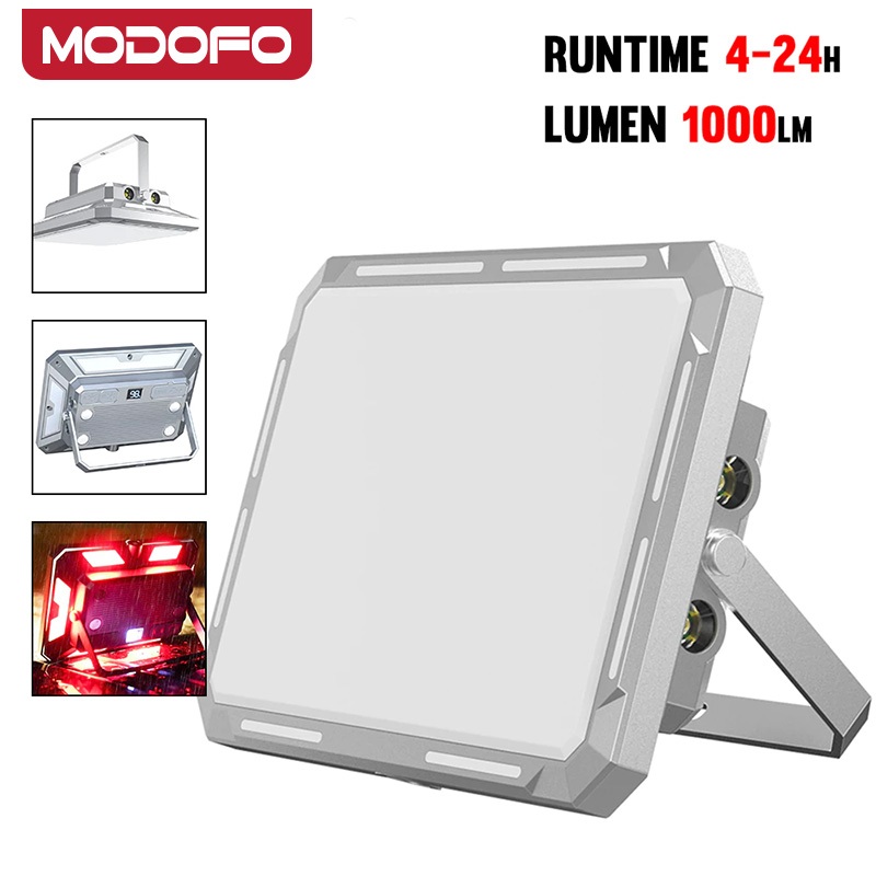 KXK-686 ไฟทํางาน 1000LM โคมไฟแคมป์ปิ้ง ไฟ LED ไฟฉาย Type-C แบบมือถือ อเนกประสงค์ หรี่แสงได้ไม่จํากัดระยะไกล สําหรับตั้งแ