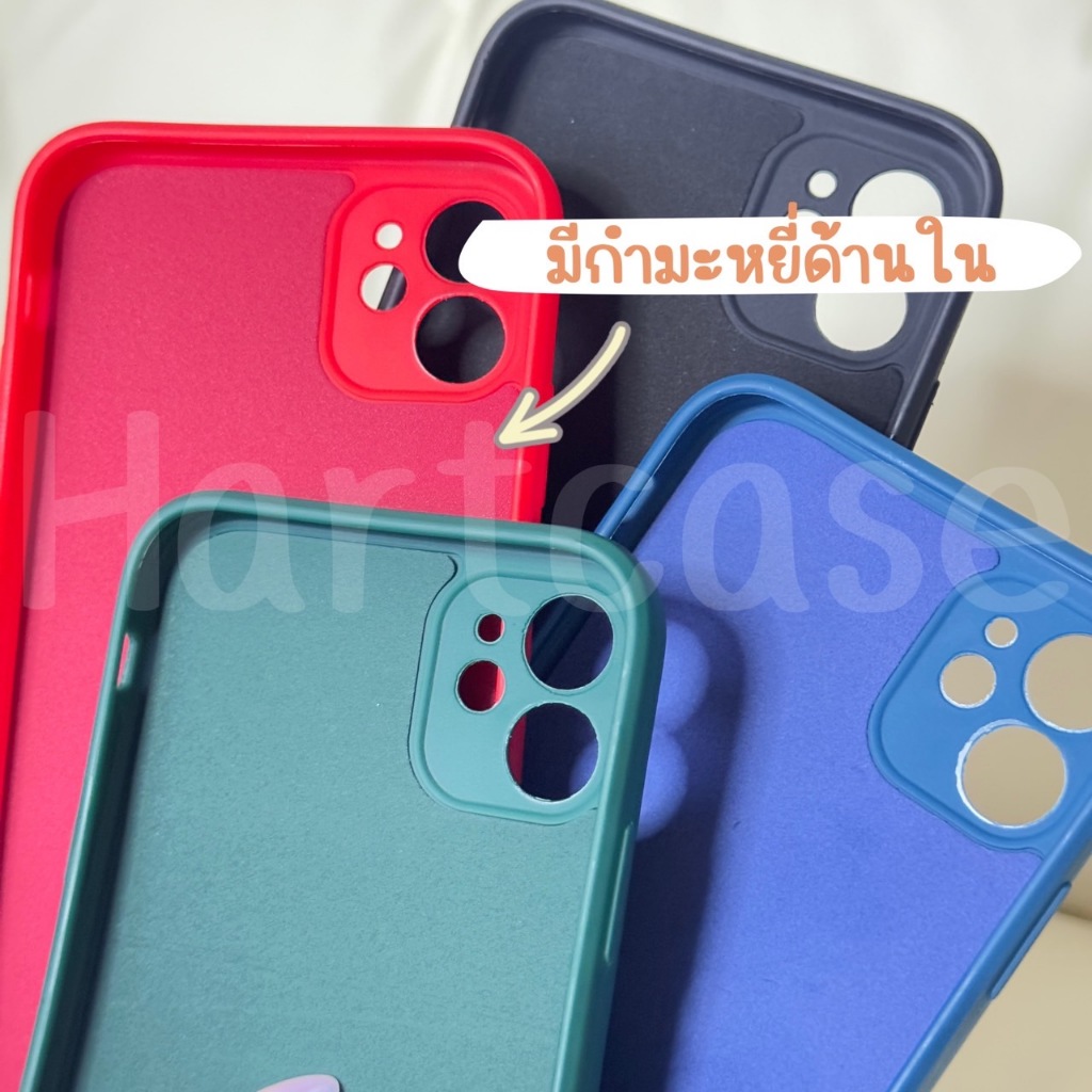 เคส TPU สีพื้น กันกล้อง OPPO - Reno2F Reno4 Reno5 Reno11 Reno11F Reno12 Reno12pro Reno12F - รูปที่ 2