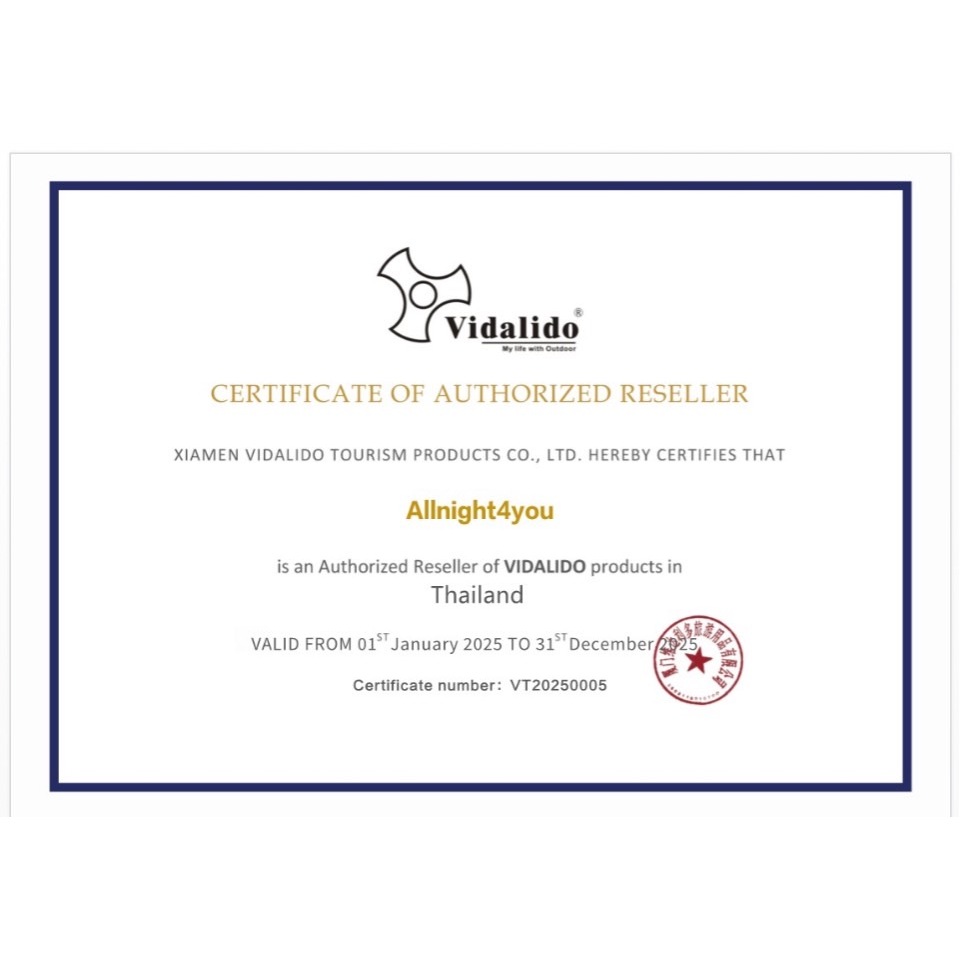 Vidalido โต๊ะพับ ใส่เตา IGT ได้ รับน้ำหนักได้ 60 kg ปรับความสูงได้ พร้อมกระเป๋า แข็งแรง ทนทาน - รูปที่ 7