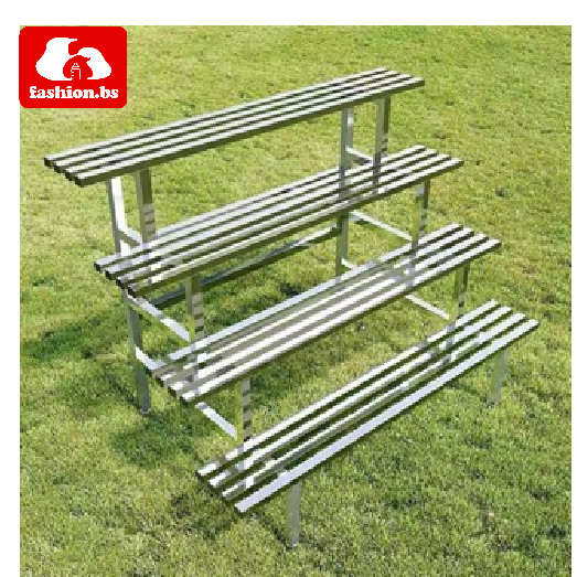 ชั้นวางกระถางต้นไม้ ชั้นวางต้นไม้ ชั้นวางของ​ขั้นบันใด แบบ​2/3​/4 ชั้น ตกแต่งสวน ดอกไม้ ชั้นวาง ต้นไม้ ยาว