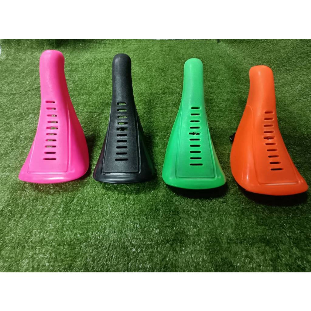 อานจักรยาน BMX TURBO มีร่อง ขาเหล็ก (มี 3 สีให้เลือก คือ เขียว , ชมพู และส้ม)