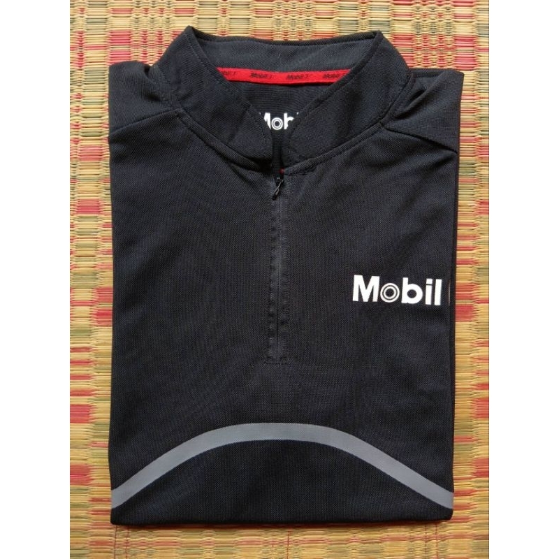 เสื้อเซอร์วิส น้ำมันเครื่อง Mobil 1