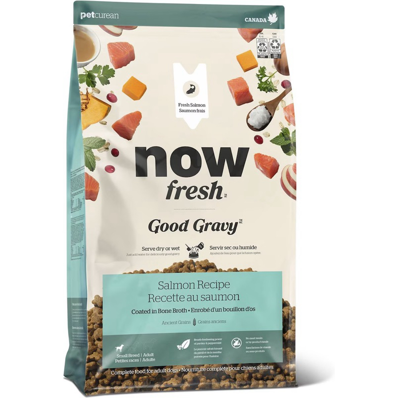 อาหารสุนัข Now Fresh Good Gravy Small Breed Adult สูตร Salmon Recipe ขนาด 1.59 kg