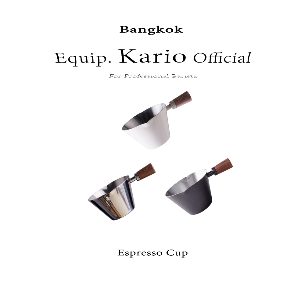 จัดส่งทันที | Coffee 100ml ถ้วยช็อตเอสเพรสโซ่ ช็อตกาแฟ Measuring Cup Stainless Steel ถ้วยตวงเอสเปรสโซ่ สเตนเลส 304 พร้อม