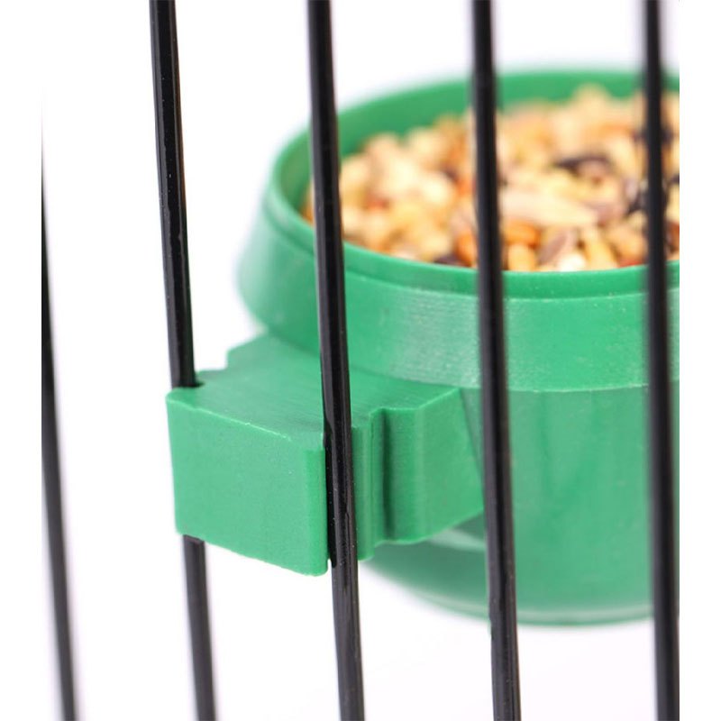 coralcoveshop ถ้วยให้อาหาร ถ้วยให้น้ำ สำหรับนก สอดเข้าไปในกรงได้ ถ้วยอาหารนก - รูปที่ 5