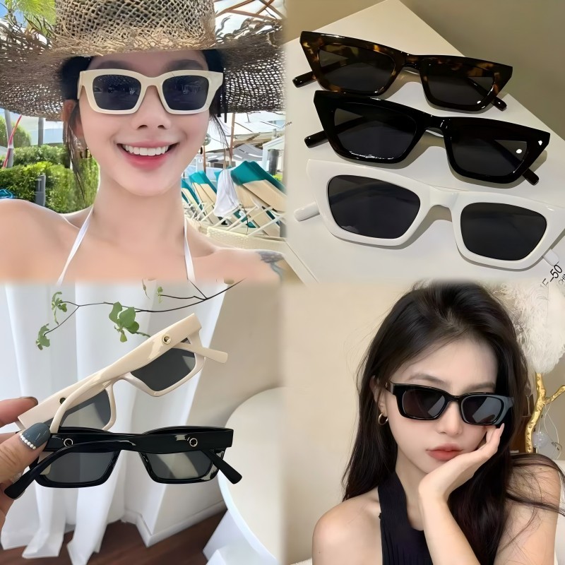 🌸Swift Bra🌸แว่นตาแฟชั่นเกาหลี แว่นกันแดด กล่องเล็ก ย้อนยุค แว่นกันแดดสุดเก๋และอเนกประสงค์