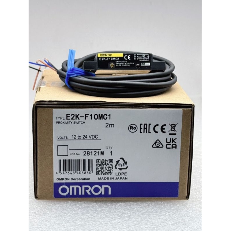 E2K-F10MC1 PROXIMITY SENSORVOLTS. 10 to 30 VDC เซ็นเซอร์ ออมร่อน