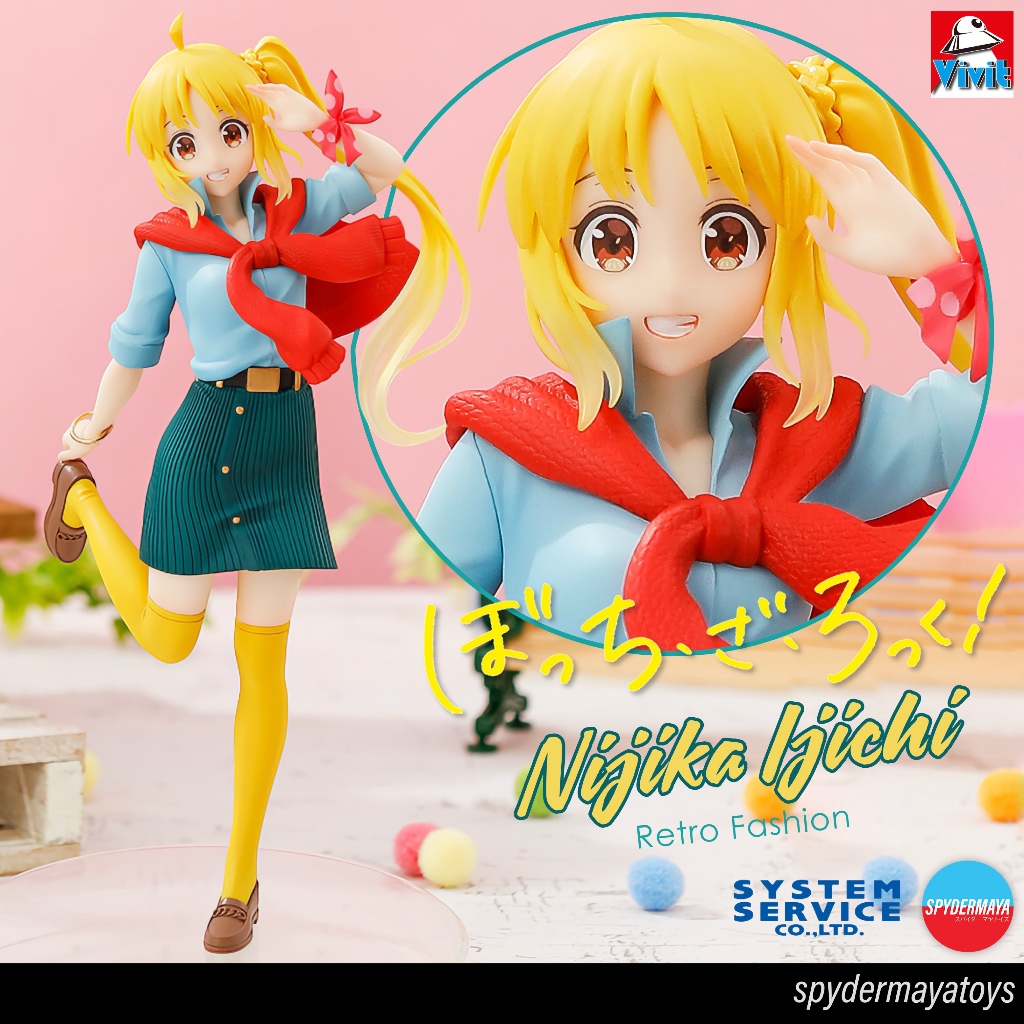 [พร้อมส่ง] ฟิกเกอร์ Nijika Ijichi Retro Fashion - Bocchi The Rock! - SYSTEM SERVICE