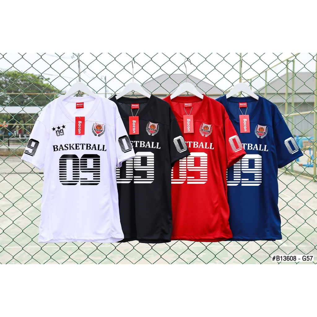 (ส่งจากไทย🇹🇭) เสื้อกีฬา บาสเก็ตบอลOversize | BASKETBALL 09