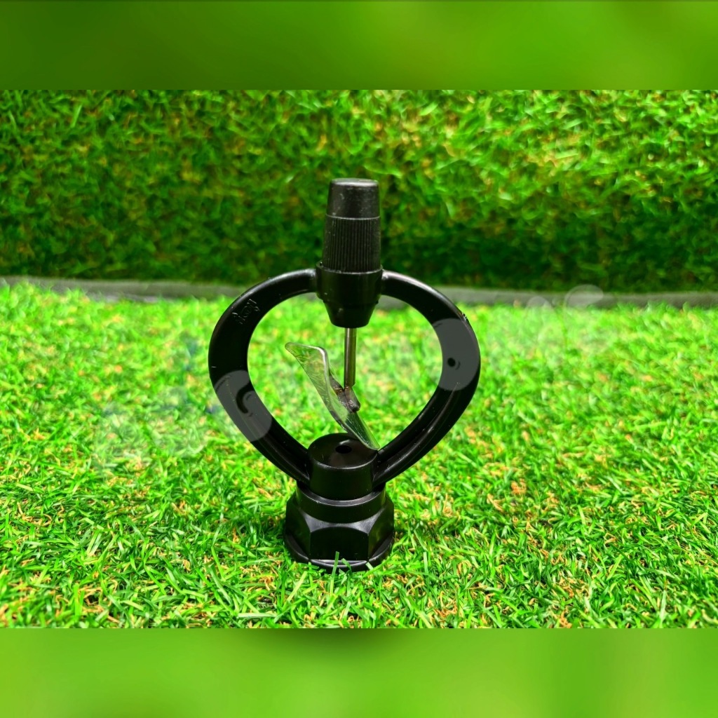 SU&SU หัวสปริงเกอร์ สแตนเลส โครงหมุนไม่ได้ (แพ็ค/10ตัว) โครงกลม ข้อต่อเกลียว 1/2 หรือ 3/4 นิ้ว สปริง