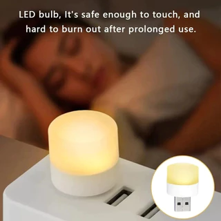 USB โคมไฟ USB LED Light Night Light โคมไฟตั้งโต๊ะขนาดเล็กรอบอ่านหนังสือ Night Light ขนาดเล็กรอบสําหรับ