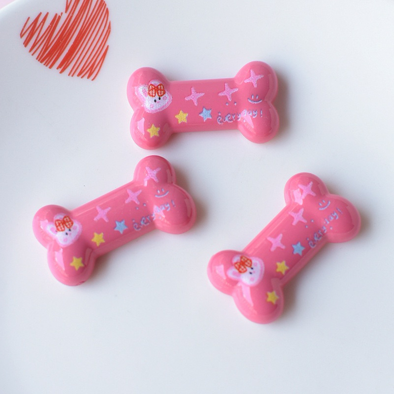 ส่งจากไทย 🦴🎀 เซตโบว์ & น้องหมา 13 ชิ้น โทนหวานๆชมพูขาว